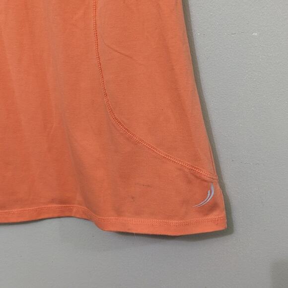 Exertek Women's Tangerine Short Sleeve Work Out Wear T Shirt Plus Size 1X - Picture 4 of 4